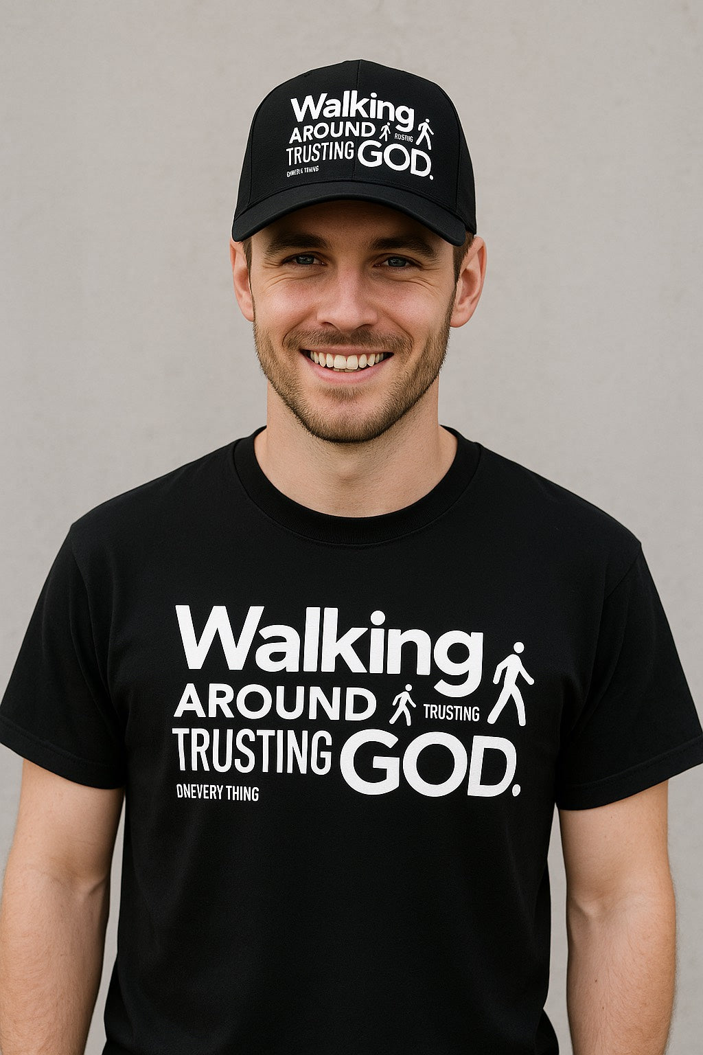 Walking AROUND Trusting GOD -BLACK